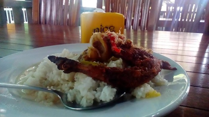 Ayam arab di Way Khilau, Pesawaran