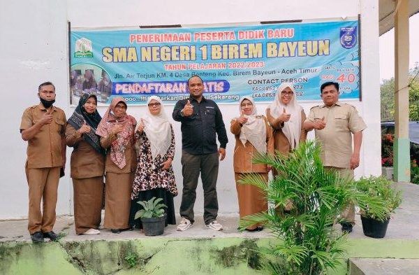 Motivasi Guru di Sekolah Pedalaman, Kacabdindik Aceh Timur Kunjungi ...