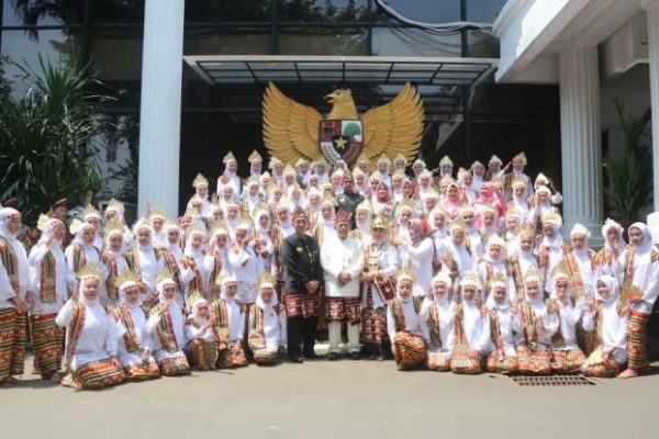 Ayam arab di Melinting, Lampung Timur