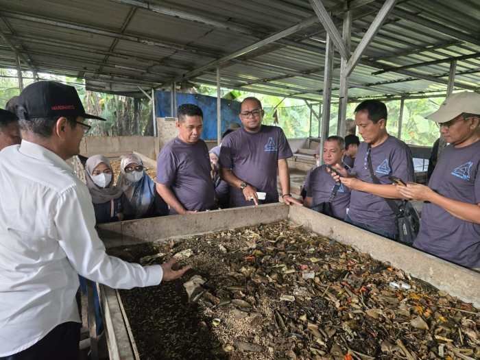 Ternak maggot di Air Padang, Bengkulu Utara
