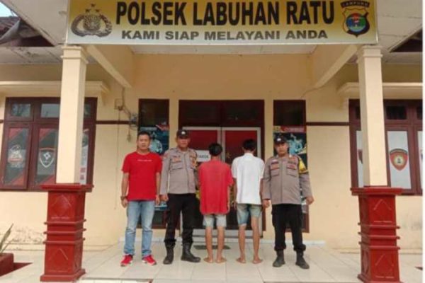 Polsek Labuhan Ratu Lampung Timur Amankan DPO Pembobol Kandang Ayam