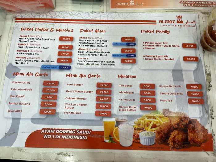 Ayam arab di Bulok, Tanggamus