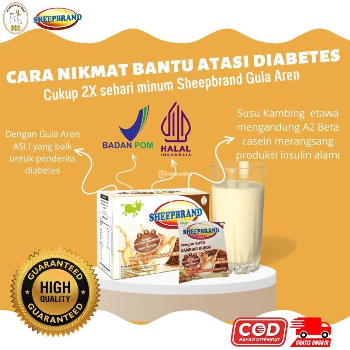 Susu kambing di Ngaglik, Sleman