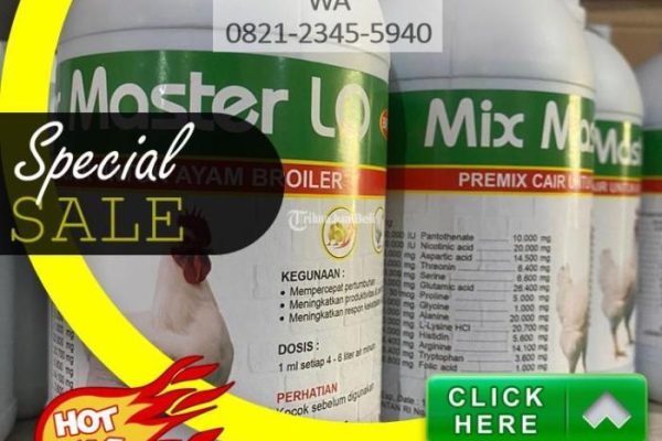 Daun penggemuk ayam di Lamasi Timur, Luwu