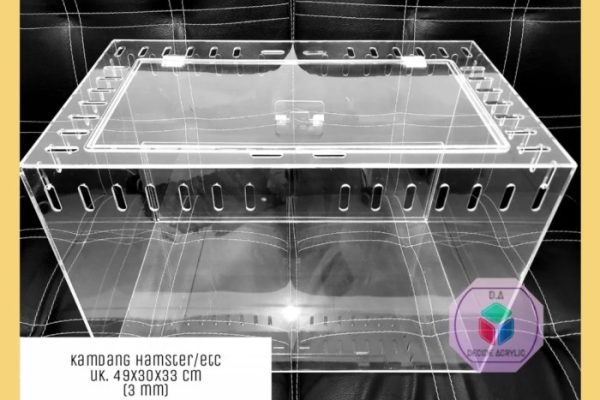 Jual Kandang Hamster / Landak Mini / Gerbil / Marmut Reptil Box Eskrim ...