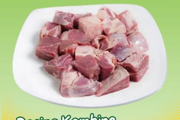 Daging kambing di Medan Petisah, Kota Medan