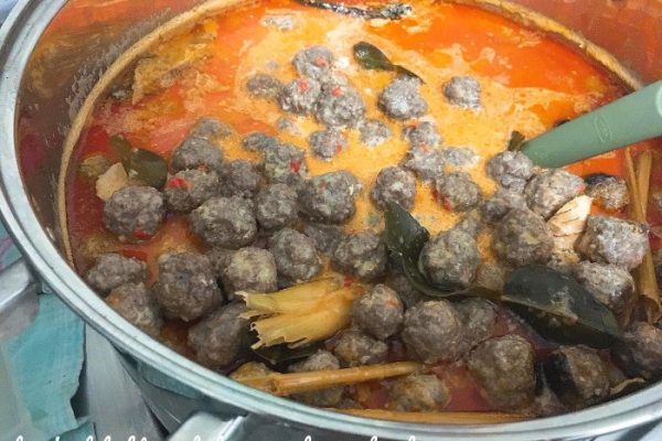 Daging kambing di Omben, Sampang