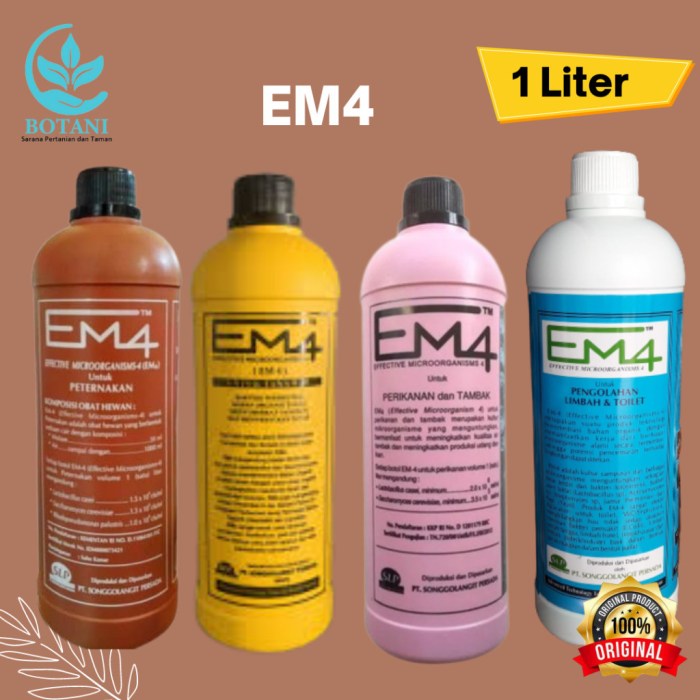 Em4 peternakan ayam di Bintan Timur, Bintan