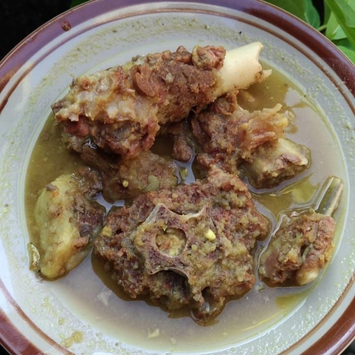 Daging kambing di Buay Pemuka Bangsa Raja, Ogan Komering Ulu Timur