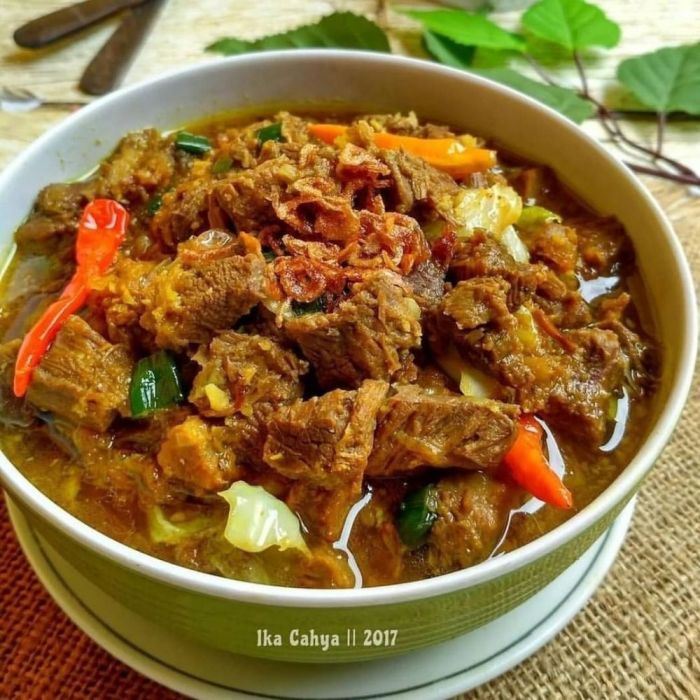 Daging kambing di Bangodua, Indramayu