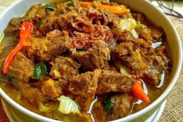 Daging kambing di Kelekar, Muara Enim