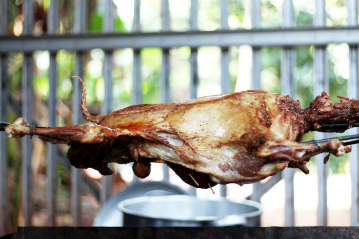 Daging kambing di Gunung sindur, Bogor