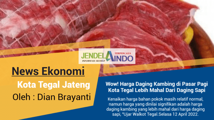 Daging kambing di Tegalsiwalan, Probolinggo