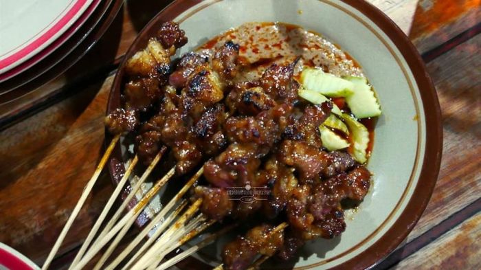 Daging kambing di Wedi, Klaten