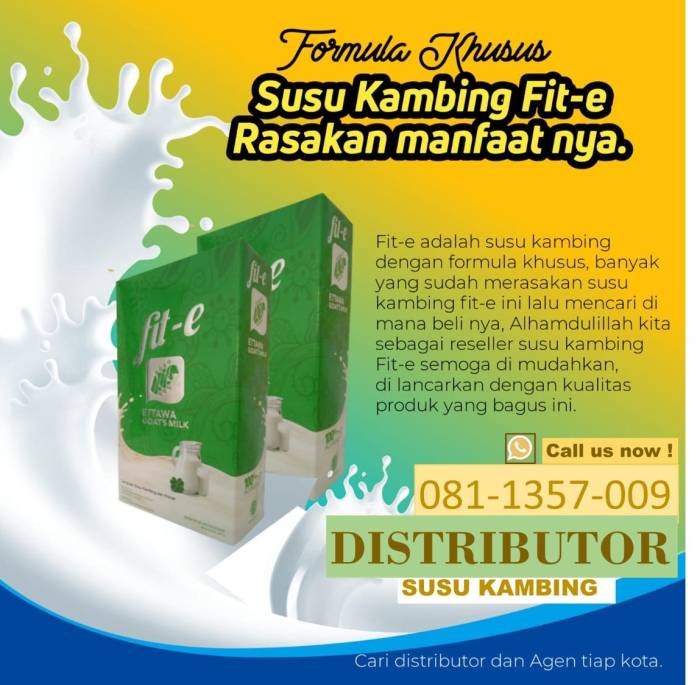 Susu kambing di Tawangsari, Sukoharjo