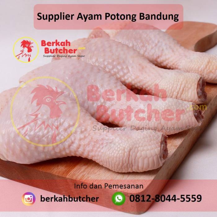 Harga Ayam Potong di Bandung Capai Rp 45 Ribu