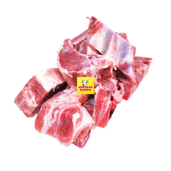 Daging kambing di Medan Labuhan, Kota Medan