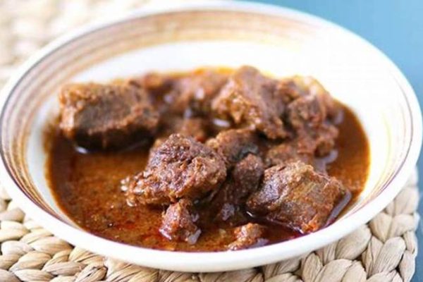 Daging kambing di Kunjang, Kediri