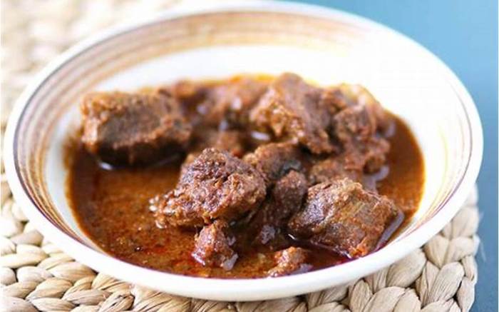 Daging kambing di Kunjang, Kediri