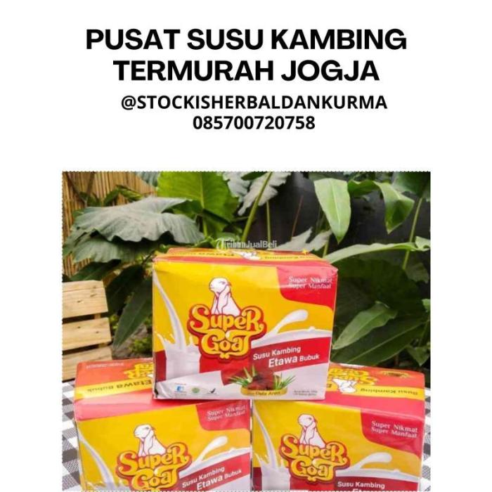 Susu kambing di Mustika Jaya, Kota Bekasi