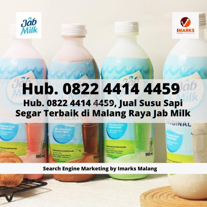 Susu kambing di Kalipare, Malang