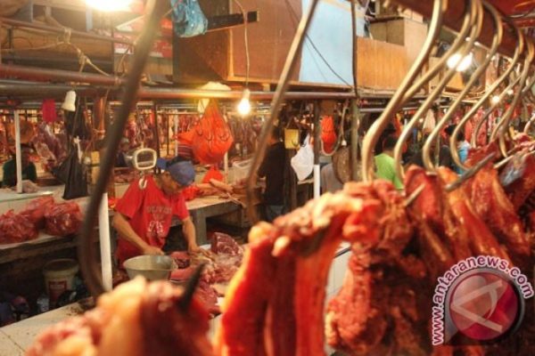 Daging kambing di Tanah Abang, Jakarta Pusat