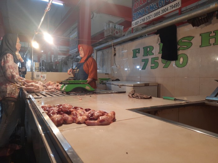 Harga Ayam Potong Broiler di Pasar Kota Cimahi Meroket | Pojok Bandung Harga ayam kampung potong di Cililin, Bandung Barat