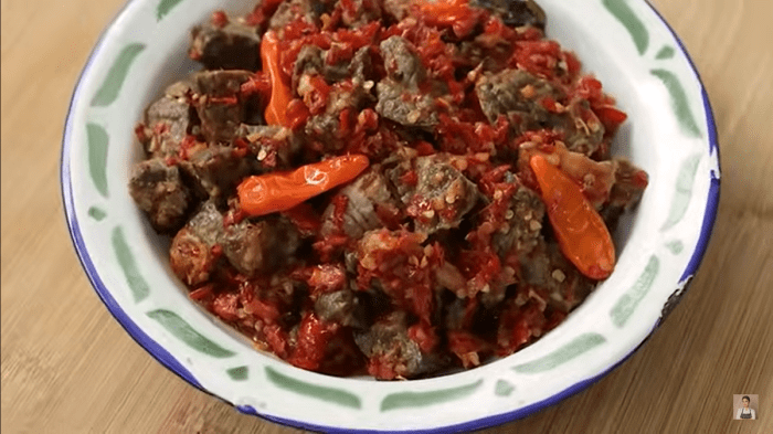 Daging kambing di Mangunjaya, Pangandaran