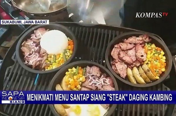 Daging kambing di Suka Karya, Musi Rawas