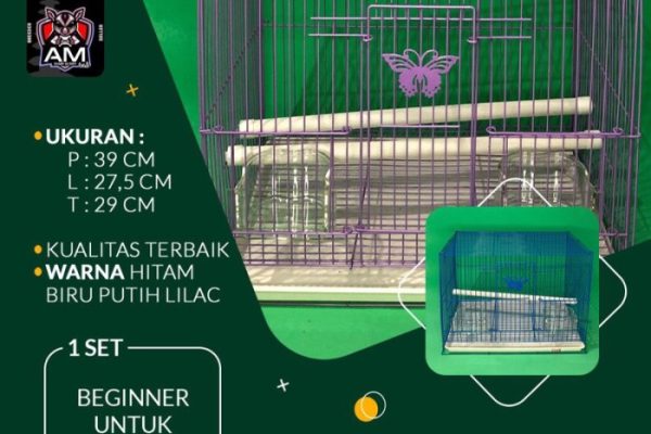 Kandang ternak Umbaran jumbo ukuran 60*40 gratis tempat minum dan tempat kotoran kandang kucing kandang hamster kandang kelinci kandang sugar glider kandang ayam kandang burung kandang musang