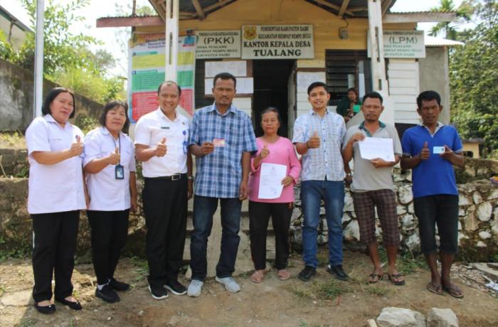 Daging kambing di Siempat Nempu Hulu, Dairi