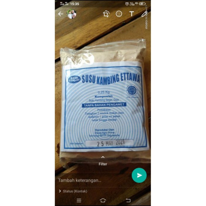 Susu kambing di Adipala, Cilacap