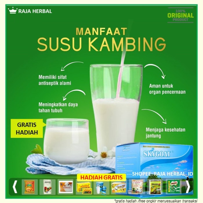 Susu kambing di Singajaya, Garut