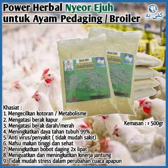 Daun penggemuk ayam di Bajeng, Gowa