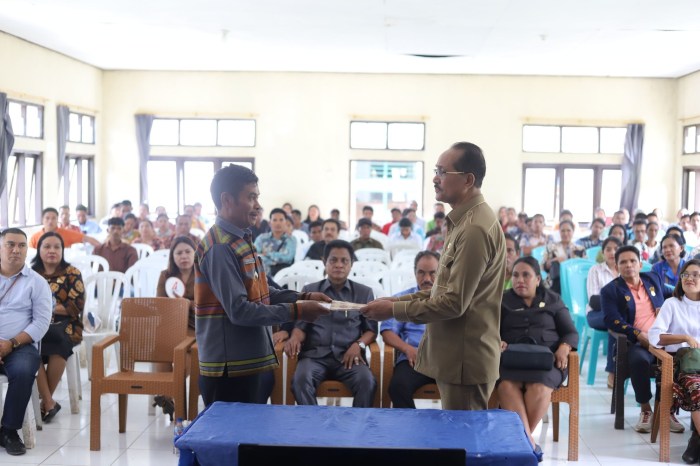 Daun penggemuk ayam di Umbu Ratu Nggay, Sumba Tengah