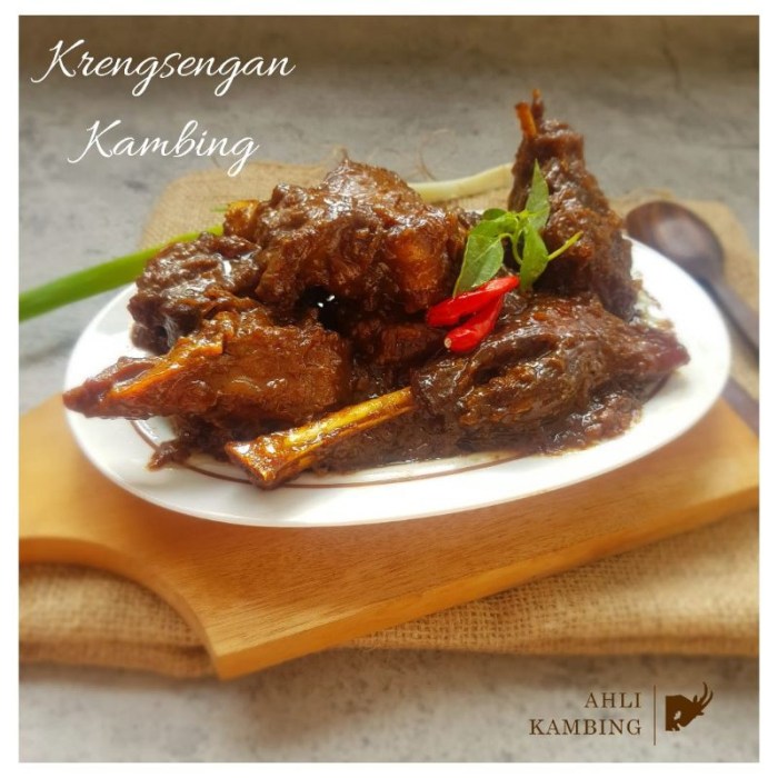 Daging kambing di Gringsing, Batang