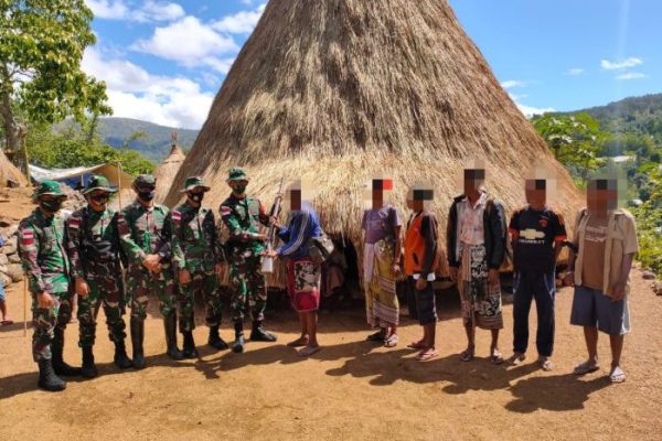 Daun penggemuk ayam di Bikomi Tengah, Timor Tengah Utara