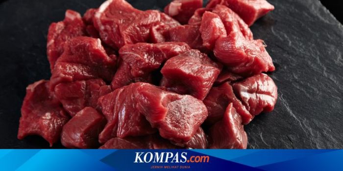 Daging kambing di Bandar Mataram, Lampung Tengah