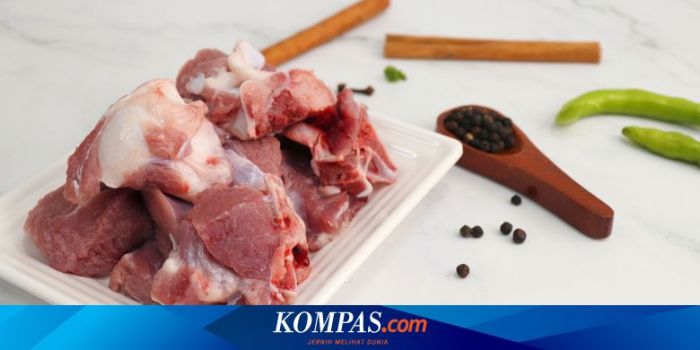 Daging kambing di Sukaresmi, Garut
