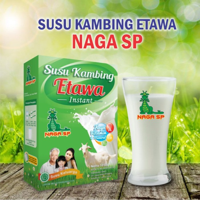 Susu kambing di Nagrak, Sukabumi