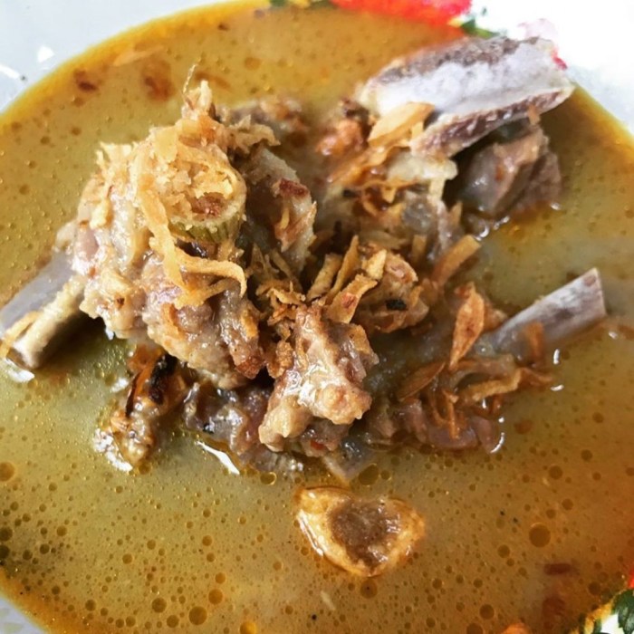 Daging kambing di Lolowau, Nias Selatan