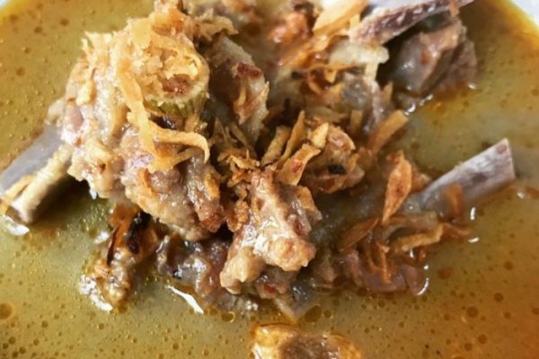 Daging kambing di Aek Kuasan, Asahan