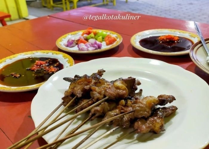 Daging kambing di Kramat, Tegal