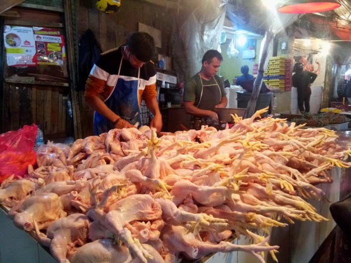 Ayam ternak di Kota Sukabumi, Kota Depok