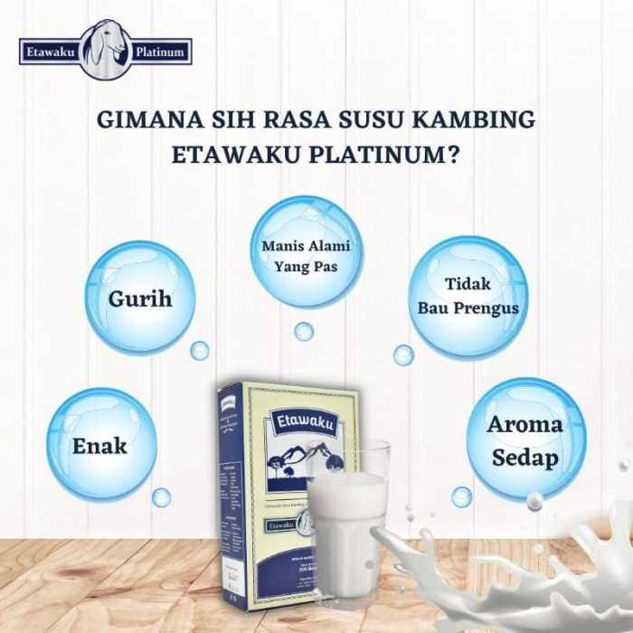 Jual Susu Kambing Bubuk Etawaku Platinum | Susu Kambing Plus Krimer ... Susu kambing di Babakancikao, Purwakarta