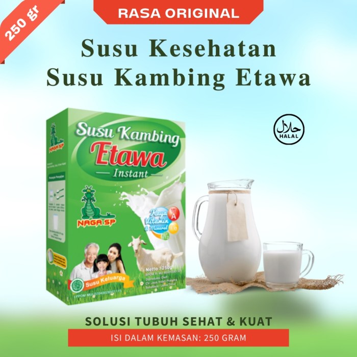 Susu kambing di Benowo, Surabaya