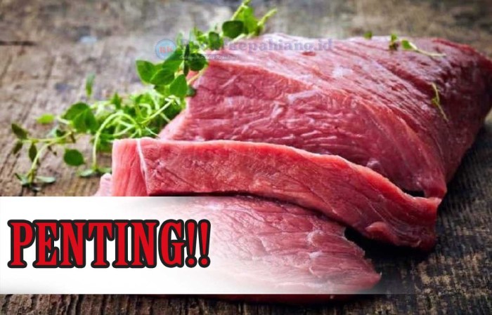 Daging kambing di Arjasa, Sumenep