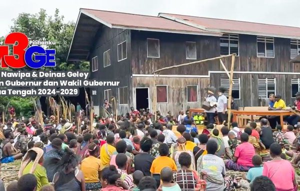 Ternak ayam petelur di Fawi, Kab. Puncak Jaya