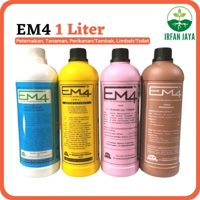 Em4 peternakan ayam di Mandiangin, Kabupaten Sarolangun