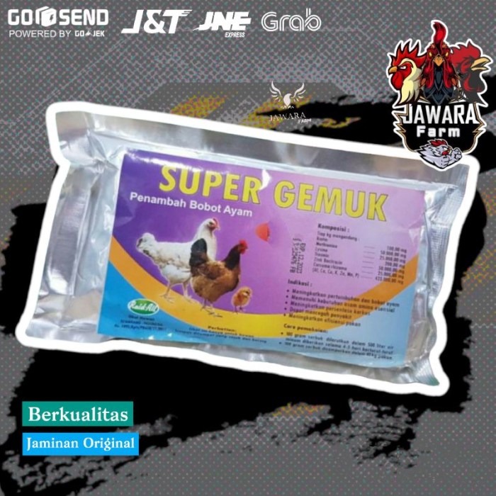 Daun penggemuk ayam di Beoga, Kab. Puncak